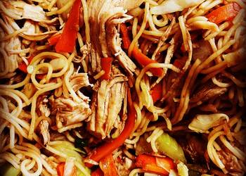 Easy Recipe Thin noodles Chicken Chowmein Delicious and Healthy