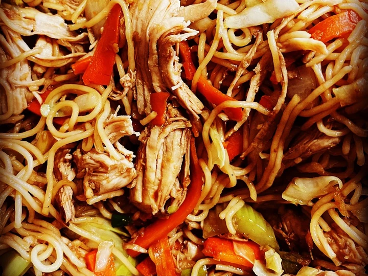 Recipe Thin noodles Chicken Chowmein the Delicious Makes you drool