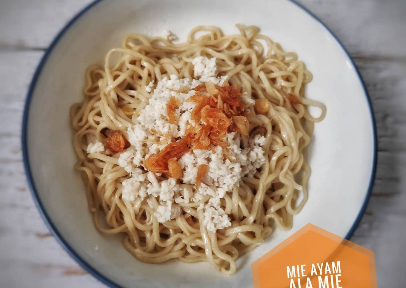 Mie Ayam ala Mie Yunsin Bogor