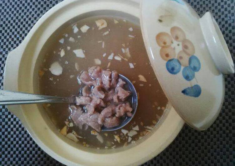 Sup Sapi Bawang Putih