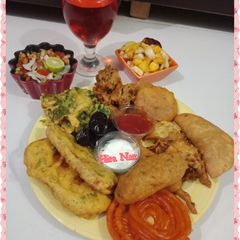 A picture of Bread pakoray.