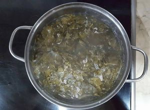 Hình của món Canh lá giang thịt bò.