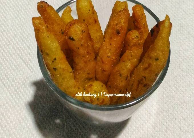 Stik kentang #cemilananak foto resep utama