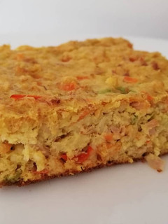 Una foto de Pastel de atún y avena
