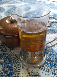 عکسی از دستور چای سبز زنجبیل