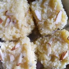 A picture of Milk cake.