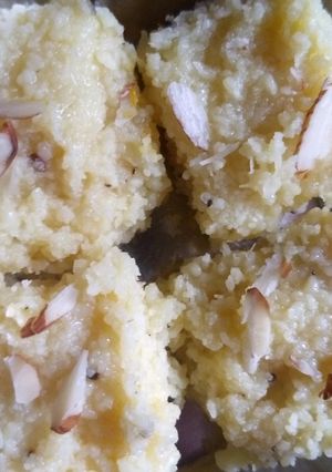 A picture of Milk cake.
