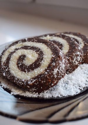 Kókusztekercs recept fotója