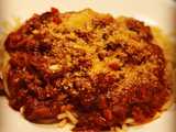 homemade meat sauce