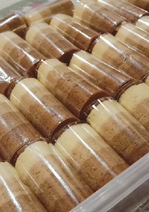 Foto resep Bolu Gulung Coklat Mocca Vanila