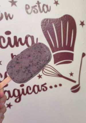 Una foto de Helado de Arándanos