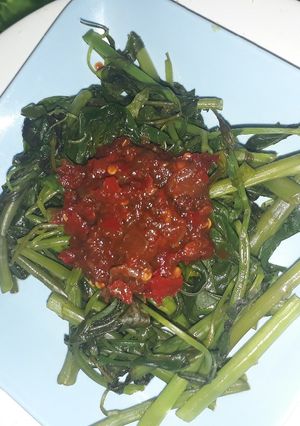 Foto resep Plecing kangkung