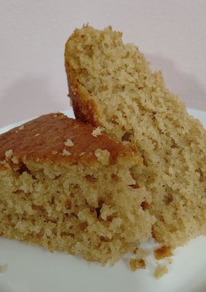 Una foto de Bizcocho tres harinas (súper esponjoso)
