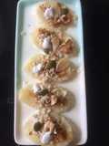 Banana with granola