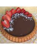 Crostata morbida alla Vaniglia con Nutella e fragole 🍫🍓