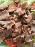 Salad lolo sốt thịt bò
