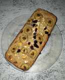 Budín de salvado de avena y banana fitness