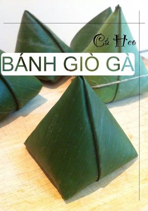 Hình của món BÁNH GIÒ GÀ.