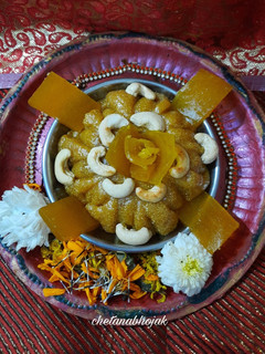 मॅंगो हलवा (mango halwa recipe in marathi) रेसिपी चे मुख्य फोटो