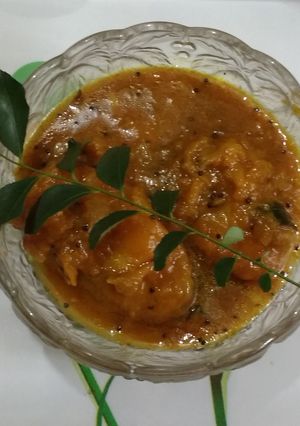 A picture of Sweet Mango Rasam.