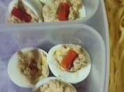 Una foto de relleno de picadillo