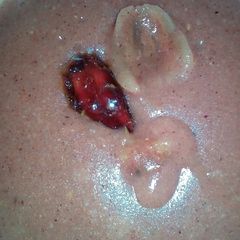 A picture of Fermented porridge sweetened with dates.