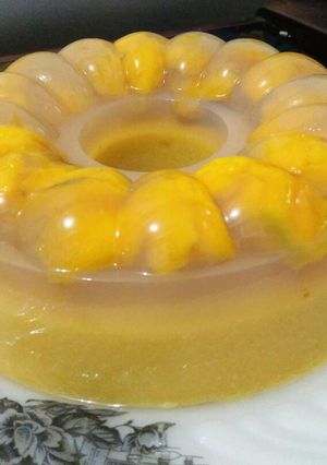 Foto resep Pudding mangga asli dari buah