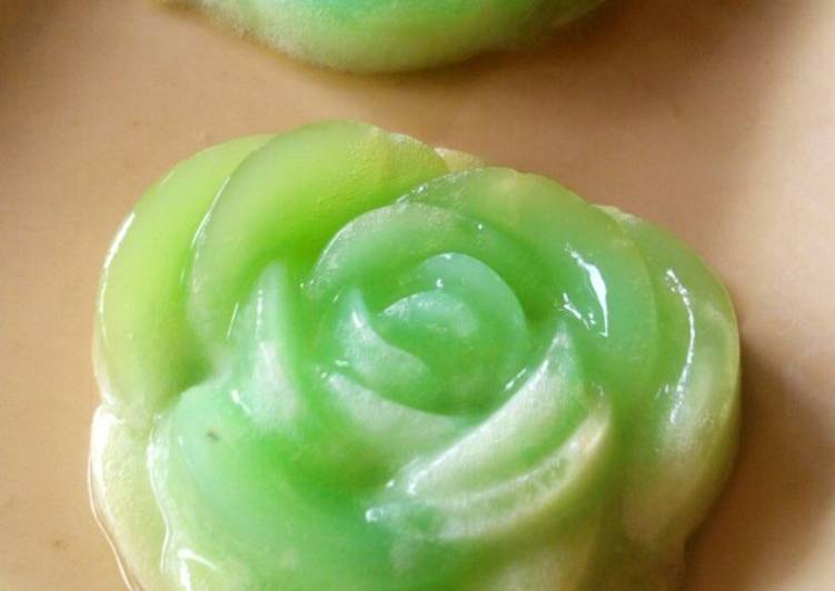 Puding Busa Pandan