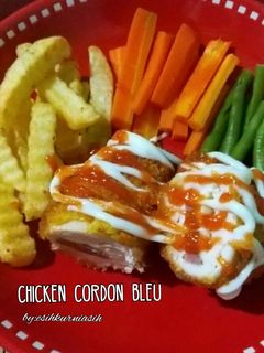 Foto resep Chicken cordon bleu