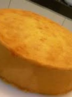 صورة لوصفة طريقة عمل الكيكة العادية