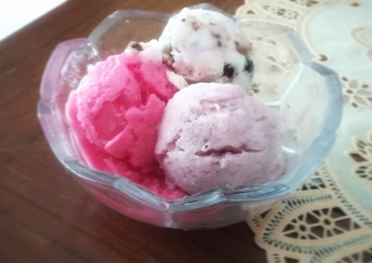 Resep Ice cream lembut, Enak