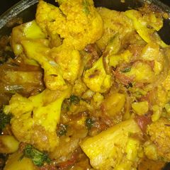 A picture of Gobi stir fry.