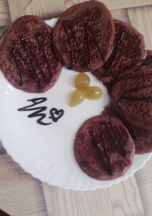 صورة لوصفة بان كيك ☺☺😋