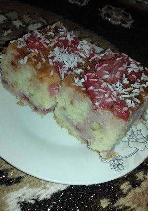 صورة لوصفة 🍓 كيكة الفراولة 🍓