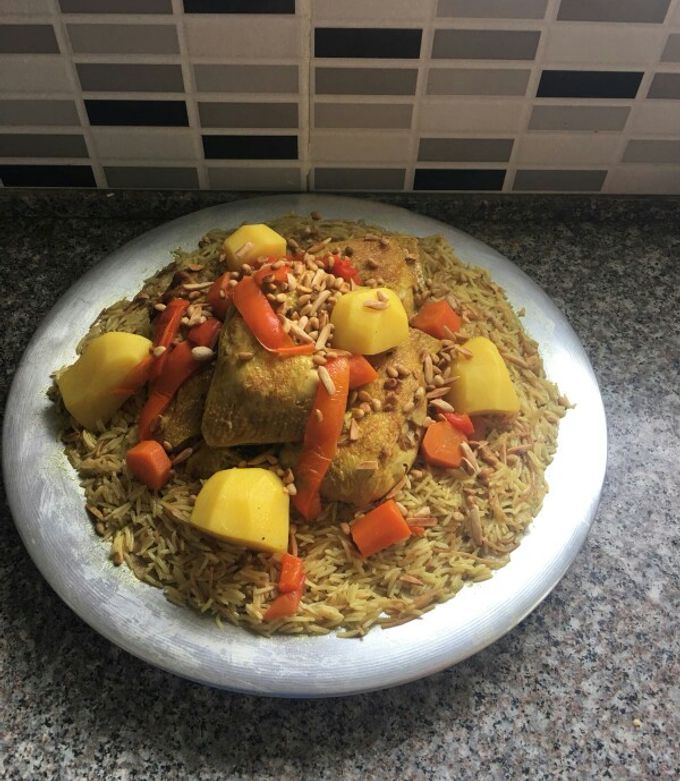 صورة لوصفة دجاج ورز