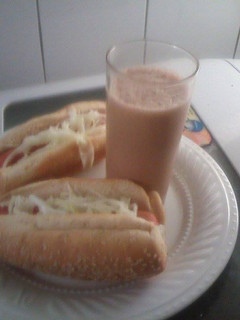 Una foto de Milkshake de Chocolate