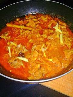 A picture of Degi mutton qorma.