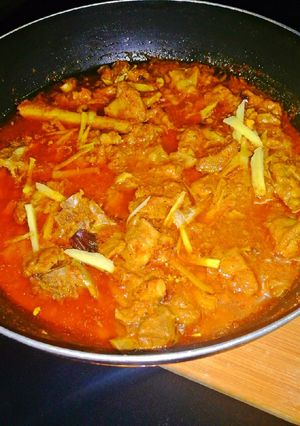 A picture of Degi mutton qorma.