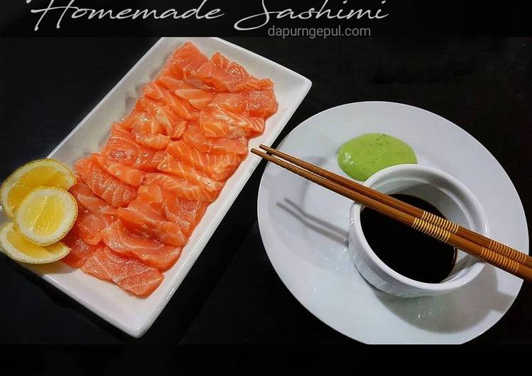 Langkah Mudah untuk Menyiapkan Homemade Sashimi, Enak Banget
