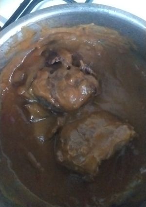 Una foto de Carrillada en salsa