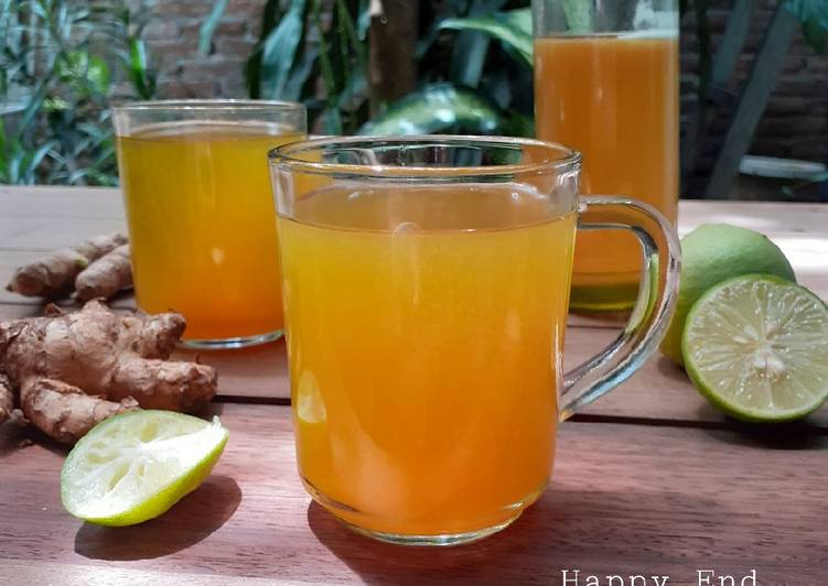 Langkah Mudah untuk Masak Wedang Jahe Kunir Temulawak yang Lezat