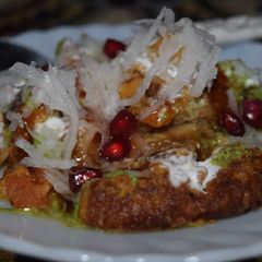 Chole Tikki Chat A picture of Chole Tikki Chat.