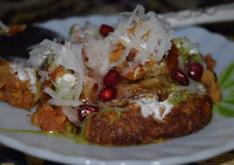 Recipe of Ultimate Chole Tikki Chat