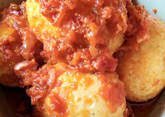 Resep: Telur Balado Ekonomis