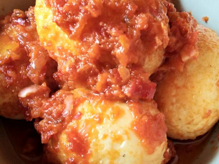 Resep: Telur Balado Irit Anti Gagal