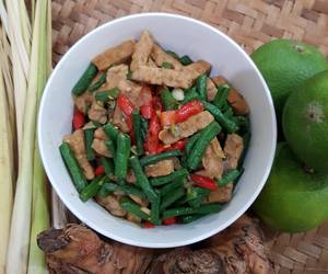 Resep mudah Oseng Tempe Kacang Panjang Nikmat Lezat