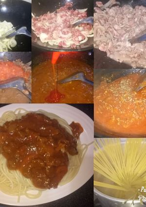 Foto resep Spaghetti and sauce homemade