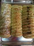 Trenza de hojaldre con chocolate Oreo