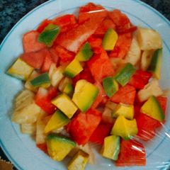 A picture of Fruit salad.
