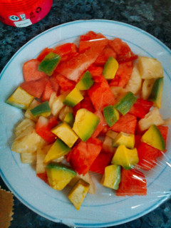 A picture of Fruit salad.